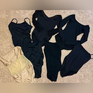 Leotards! Lot of dance Leos. Capezio and others. Small.